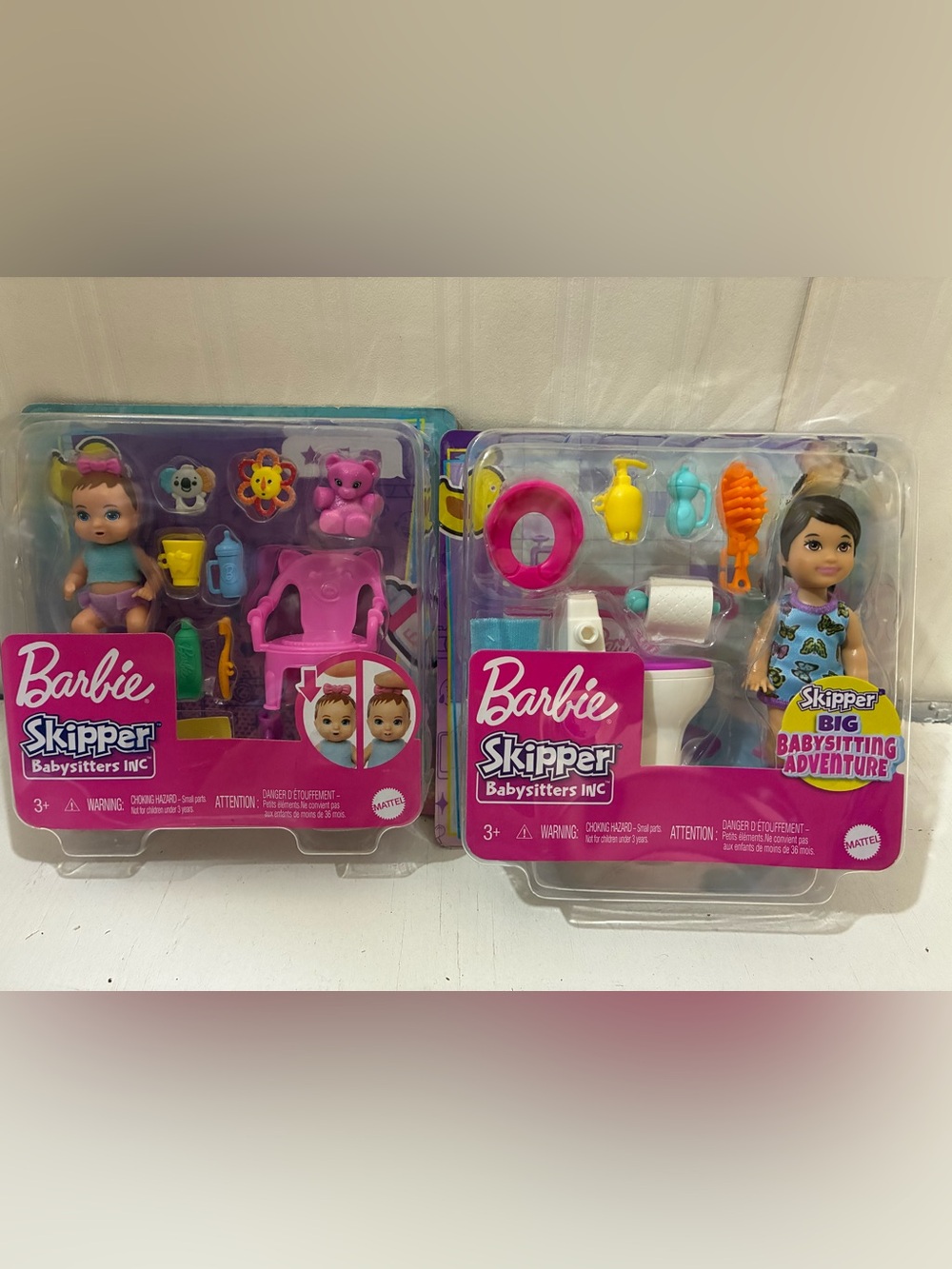 Barbie Skipper Babysitters Inc. Pink Nursery Playset